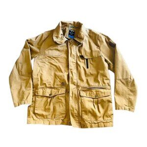 Kavu Mens Canvas Plaid Lined Work Chore Ranch Coat Jacket Size Large
